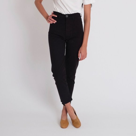 Jesse Kamm Ranger Pants, black, size 8 - Picture 6 of 8